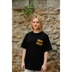 T-Shirt Black Easy Peasy Logo