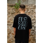 T-Shirt Graffiti Blue